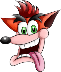 Crash Bandicoot Icon 59949 - Free Icons Library Crash Bandicoot Face Drawing Png