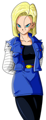 Android 18 Png 1 Image - Dragon Ball Z Old Android 18