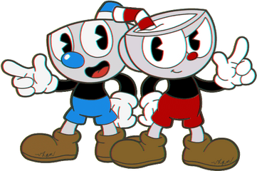 Scratch Studio - Only Cuphead Stuff Cuphead And Mugman Png