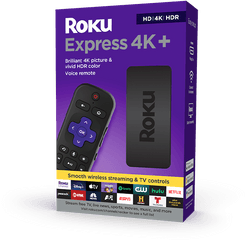 Roku Express 4k Hdr Streaming Made Easy United Png Youtube No Cast Icon