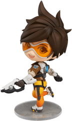 Download Hd Overwatch Nendoroid Tracer - Tracer Overwatch Nendoroid Transparent Png