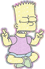 Transparent Bart Simpson Glitter Gif Wifflegif - Transparent Bart Simpson Gif Png