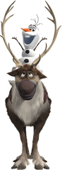 Frozen Sven Png Picture - Olaf And Sven Frozen