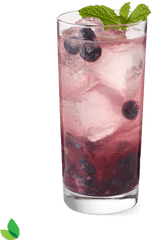 Blueberry Mojito With TruvÃ­a Nectar - Blueberry Mojito Png