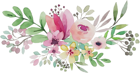 Clipart Flowers Wedding Invitation - Wedding Flower Clipart Png