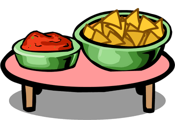 Chips And Salsa Clipart Free - Cartoon Chips And Salsa Png