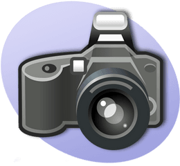 P Photography - Camera Flash Clipart Png