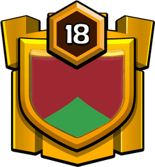 50 - Clash Of Clans Clan Lvl 19 Png