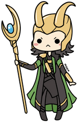 In Bien Biutiful - Loki Chibi Png