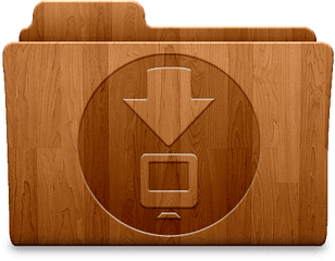 Icon Of Wood Folders Icons - Download Wood Icon Png