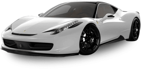 Ferrari Png Image - White Ferrari Car Price