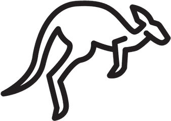Kangaroo Free Icon Of Selman Icons - Transparent Kangaroo Icon Png