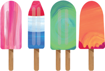 Popsicle Png - Child Art