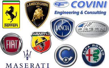 Italian Car Manufacturers - Car Brands To Print Png