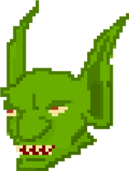 Goblin Head - Cartoon Png