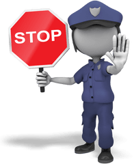 Stop Skating Uphill - Time Management Kaycee Enterprises Traffic Police Stop Png