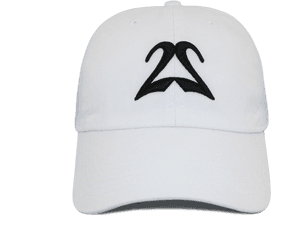 Black Fashion Logo Dad Hat White - Cap Fuck Feelings Png