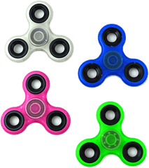 Glow In The Dark Fidget Spinner - Fidget Spinner Png