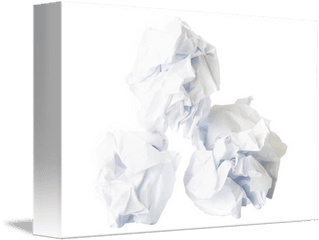 Crumpled Paper Balls - Tissue Paper Png