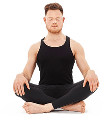 Yoga Man Png Free Download - Man Doing Yoga Png