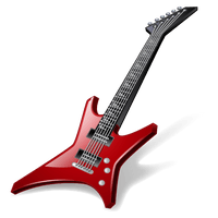 Guitar Rock Music Icon - Free PNG