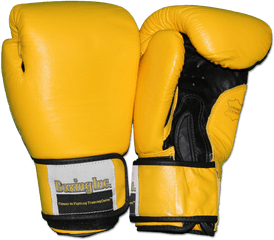 Download Black And Yellow Boxing Gloves Png Image With No - Amateur Boxing