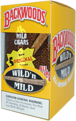 Download Backwoods Cig 5pk Wild N Mild - Backwoods Cigars Png