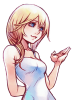 Kingdom Hearts Namine Free Clipart HQ - Free PNG