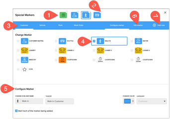 Smart Markers - Icons For Clear Communication In The Shop Vertical Png