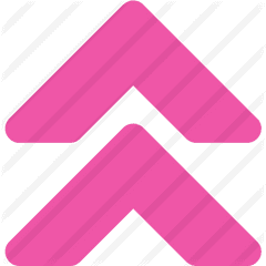 Double Arrows - Pink Double Arrow Png