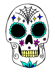 Skull Design Png - Calavera Transparent