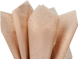 Gold Dust Glitter Kraft Tissue Paper - Bouldering Png