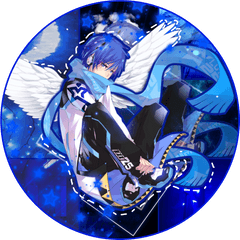 Kaito Vocaloid Icon Edit Sticker - Fictional Character Png