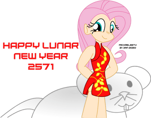 Michaelsety Fluttershy Human - Fictional Character Png