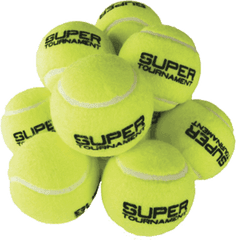 Pack Of 12 Super Tournament Tennis Balls Png Ball