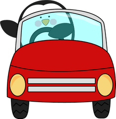 Car Cartoon Png Download Free Clip Art - Car Front Side Cartoon