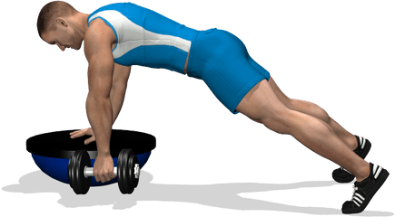 Download Hd Single Arm Dumbbell Row - Physical Fitness Png