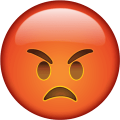 Mad Face Emoji Png Hd Pictures - Vhvrs Angry Emoji