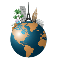 Earth Travel Globe Download HD - Free PNG