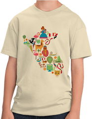 Peru Icon Map - Unisex Png