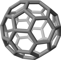 Filebuckminsterfullerene - 3dstickspng Wikimedia Commons Diamond Crystalline Form Of Carbon