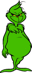 Png Grinch Transparent Background - Grinch Clipart