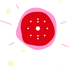 Glowing Red Dot Png - Circle