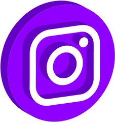 Play Online Logo Social Instagram Icon - Purple Instagram Png Icon