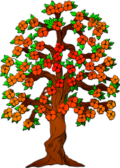 Autumn Fall Tree - Free Vector Graphic On Pixabay Tree Clip Art Png