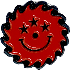 Red Sun Pin - Circle Png