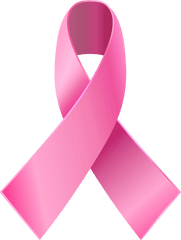 Pink Awareness Ribbon Png Clip Art - Breast Cancer Ribbon Png