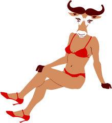 Free Gnu Pin - Up Free Sexy Cartoon Images Of Sexy Png Illustration