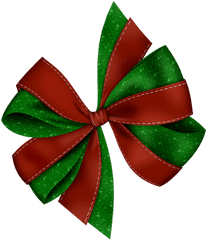 Download Hd Christmas Bow Png Transparent Image - Elegant Png Free Christmas Clip Art