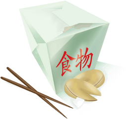 Chinese Food Box Transparent Png - Chinese Take Out Box Transparent Background